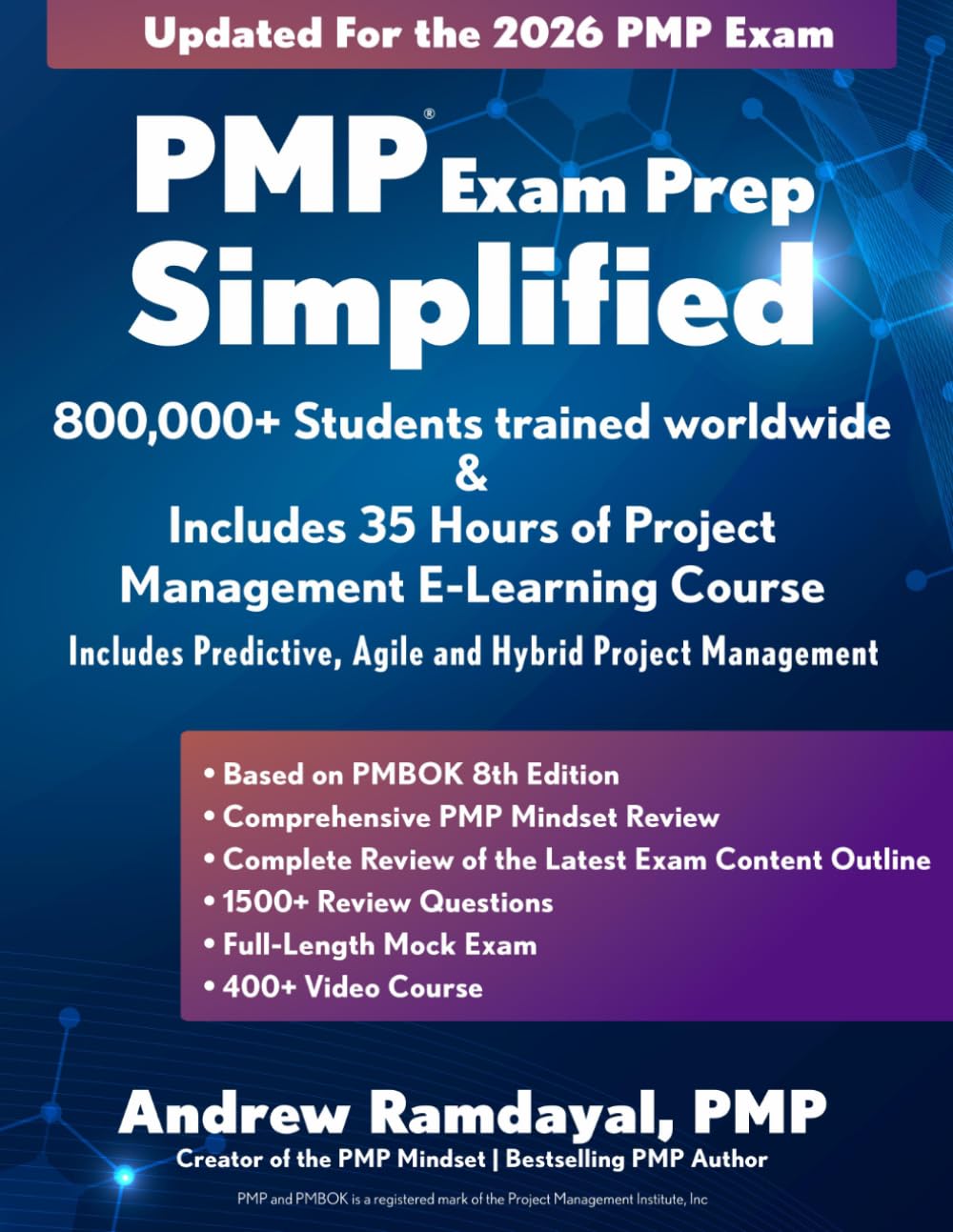 PMP Exam Prep Simplified: Study Guide with 35 Hours of E-Learning 1