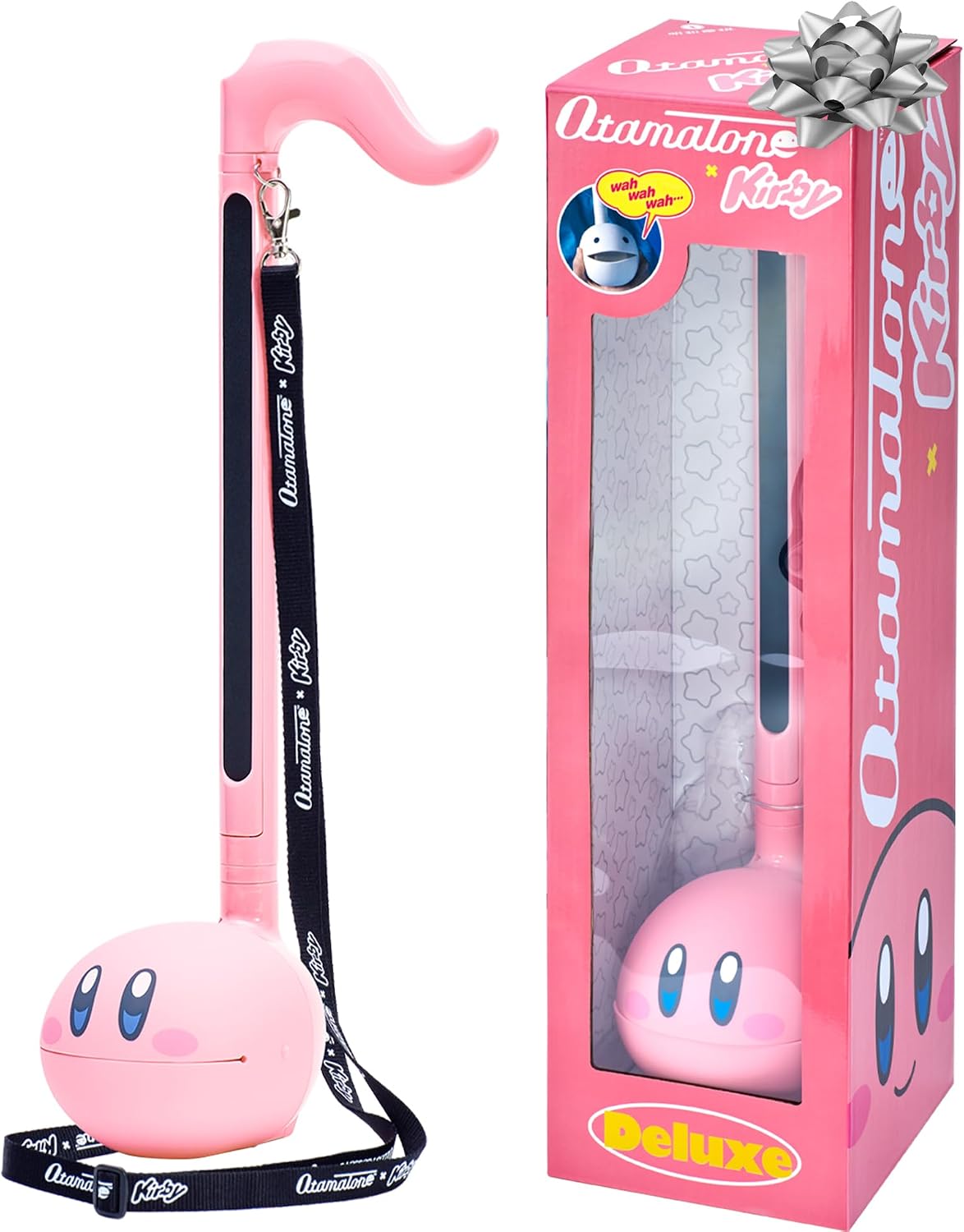 Otamatone Melody Kirby Edition Mini Synthesizer Keychain 8