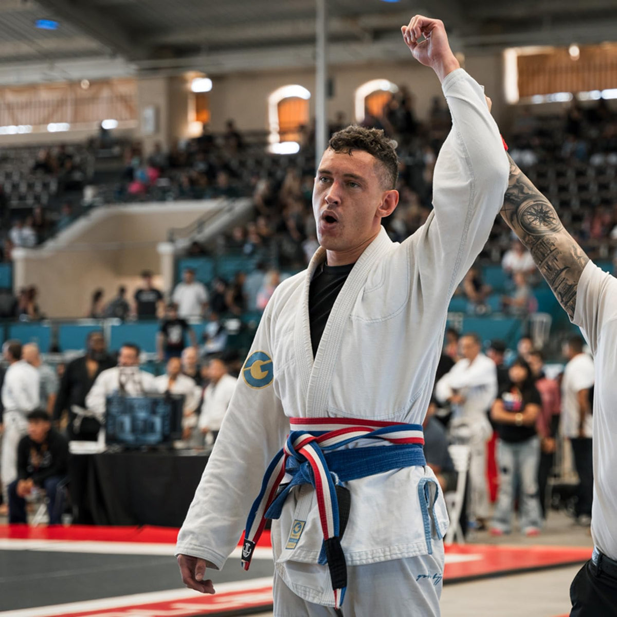 Gold BJJ Aeroweave Jiu Jitsu Gi, Ultra Lightweight BJJ Gi for Men 8