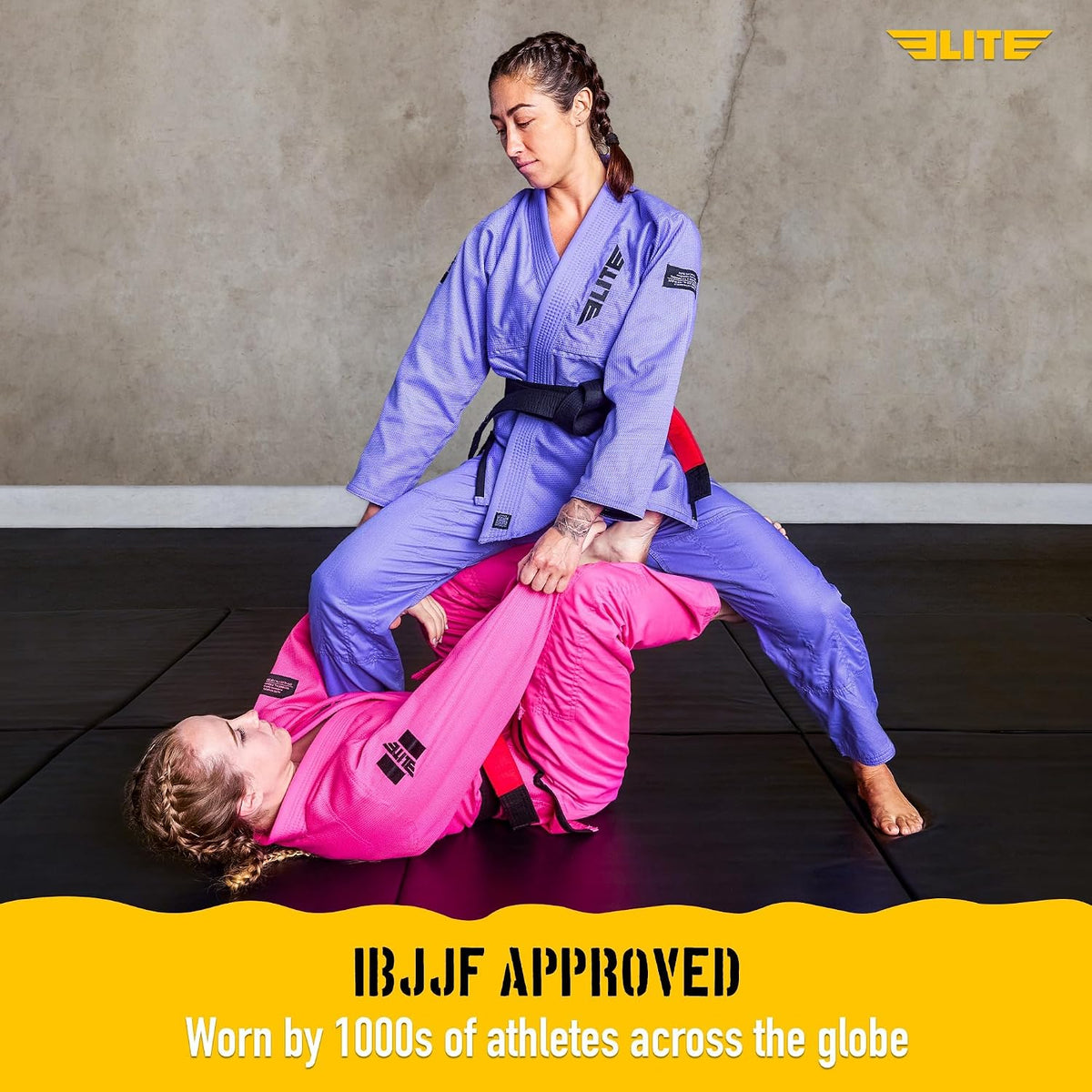 Elite Sports Ultra-Light Women's IBJJF BJJ Gi for Girls and Women 6