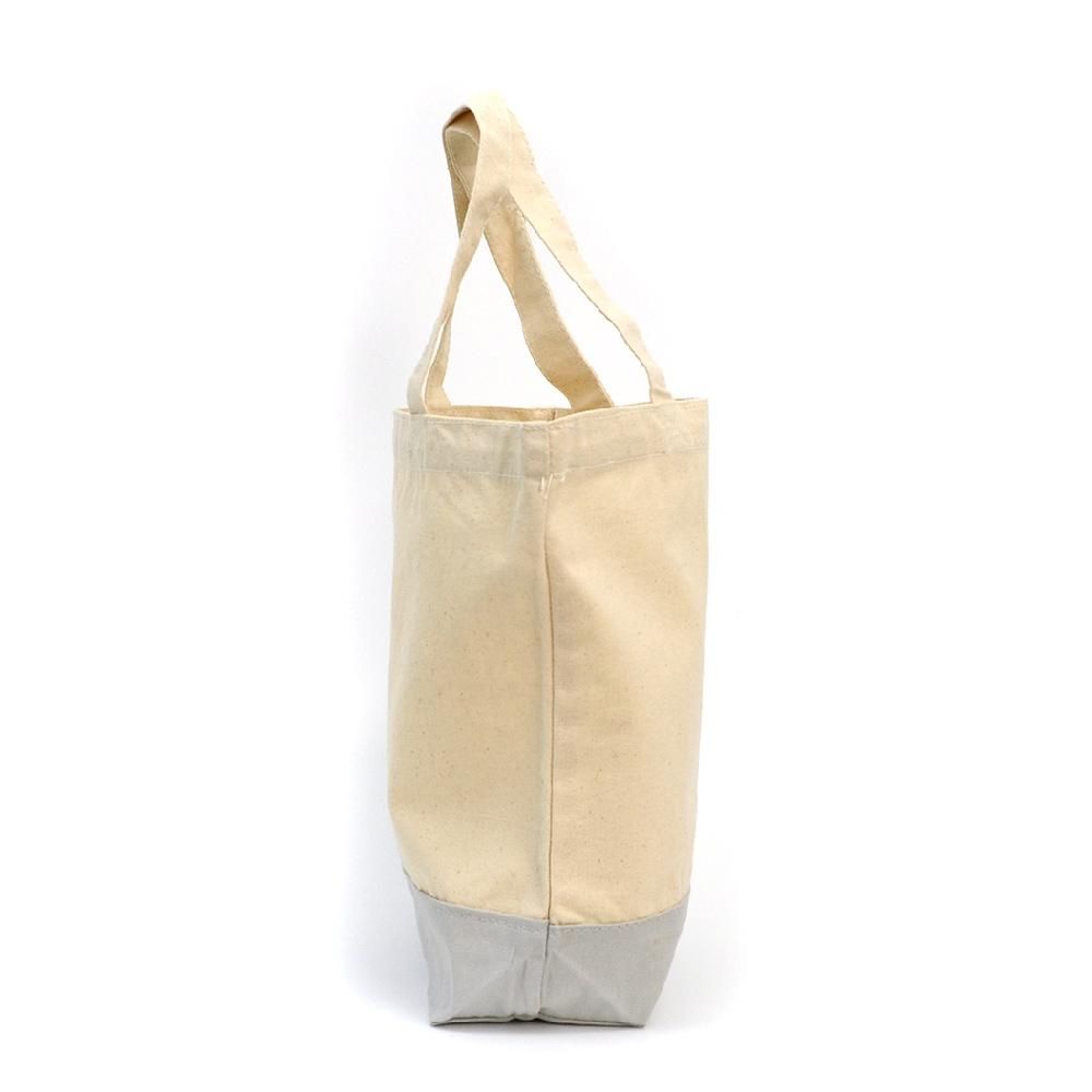 Pingu Little Sister Tote Bag – Natural × Grey or Black 2