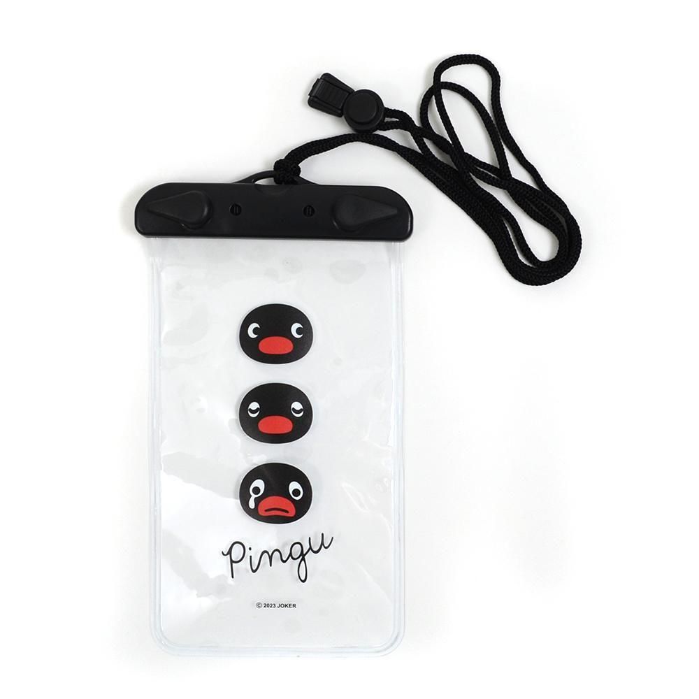 Pingu Face Waterproof Smartphone Soft Case 1