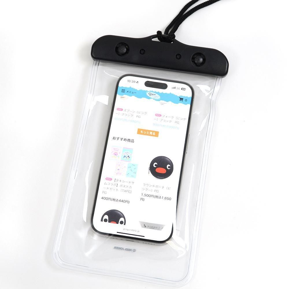 Pingu Face Waterproof Smartphone Soft Case 4
