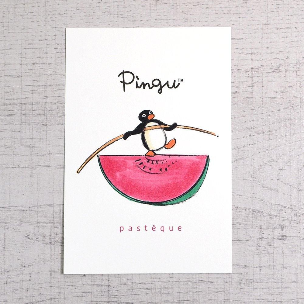 Pingu Postcard Set of 8 – Vegetable Design 5