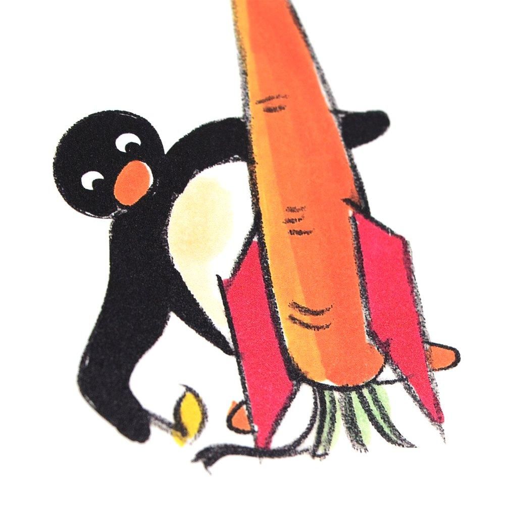 Pingu Postcard Set of 8 – Vegetable Design 6
