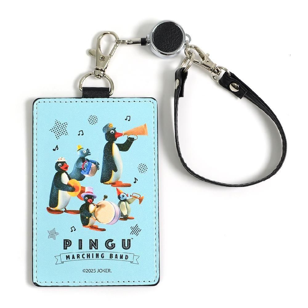 Pingu Marching Band Reel Pass Case – Blue × Black 1