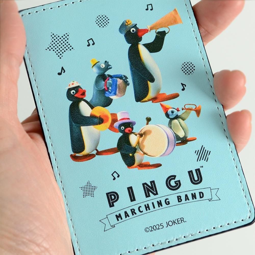 Pingu Marching Band Reel Pass Case – Blue × Black 2