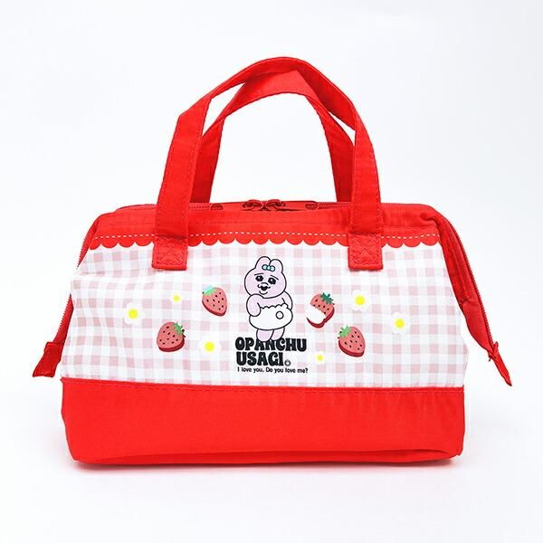 Opanchu Usagi Gamaguchi-Style Insulated Lunch Bag, Size M 1