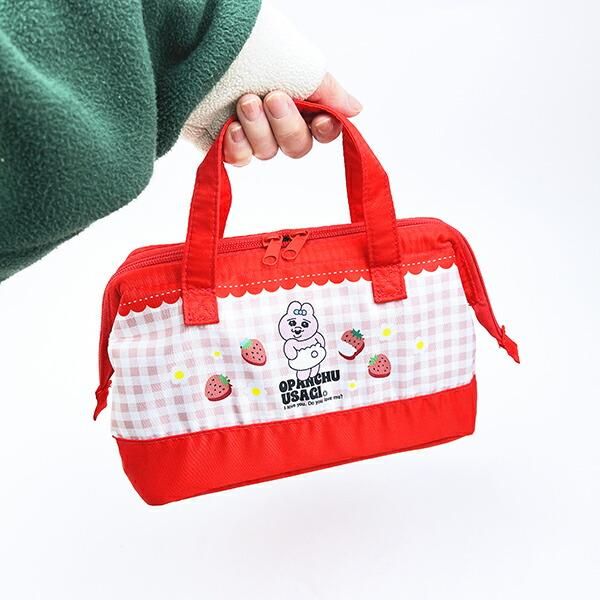 Opanchu Usagi Gamaguchi-Style Insulated Lunch Bag, Size M 6