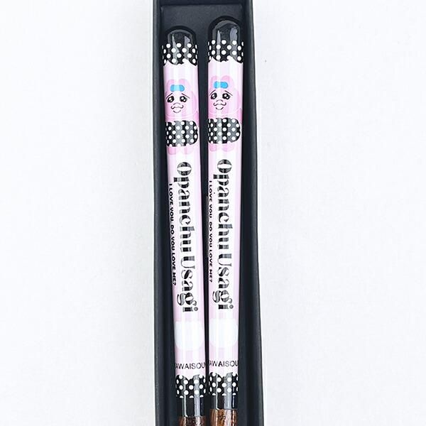 Opanchu Usagi Chic Lacquered Chopsticks, 21 cm, Non-Slip Tips 2