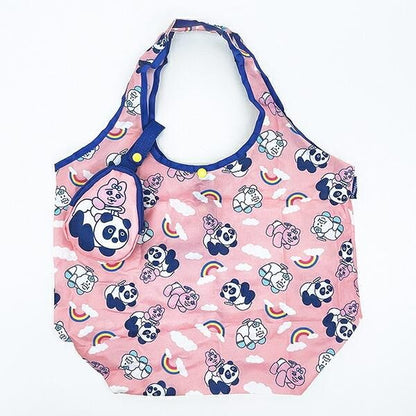 Opanchu Usagi Retro Amusement Park Shopping Bag with Pouch, 13.5 L 1