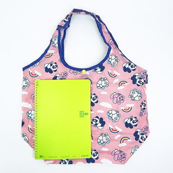 Opanchu Usagi Retro Amusement Park Shopping Bag with Pouch, 13.5 L 3
