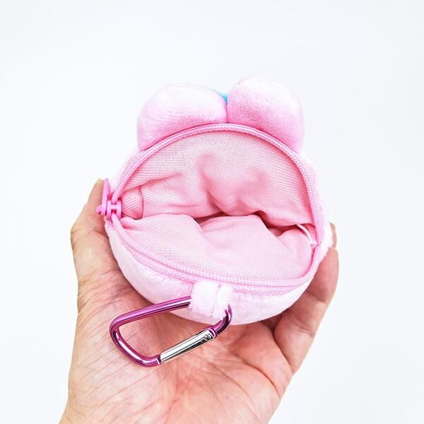Opanchu Usagi Tehepero Plush Mascot Pouch with Carabiner 4