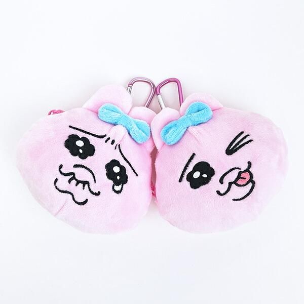 Opanchu Usagi Tehepero Plush Mascot Pouch with Carabiner 5