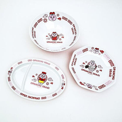 Opanchu Usagi Melamine Fried Rice Plate, Chinese Style 6