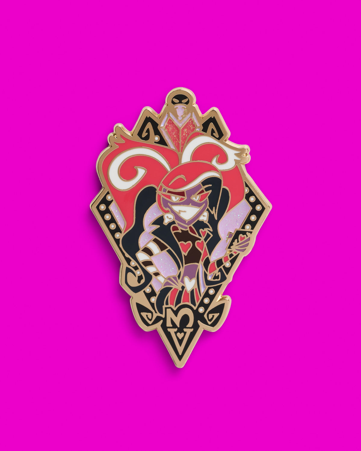 Hazbin Hotel Velvette Hard Enamel Pin, Choose from 4 Designs 1