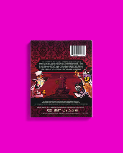 Hazbin Hotel Season One Blu-ray, 2-Disc Set with Promo Card PR-20 2