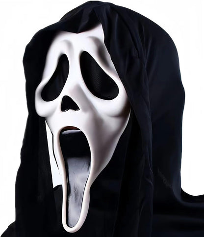 HMPBS Latex Skull Mask, Full Head Horror Mask for Halloween 2