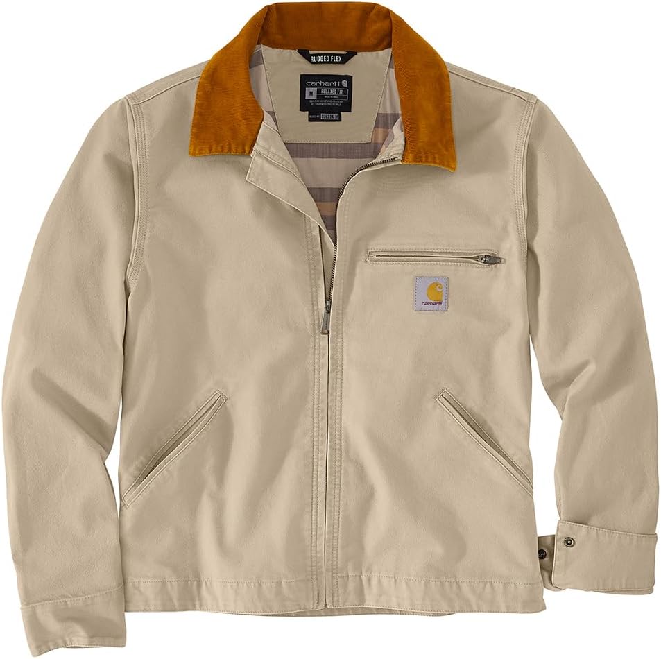 Carhartt Men's Rugged Flex Relaxed Fit Duck Detroit Jacket 3