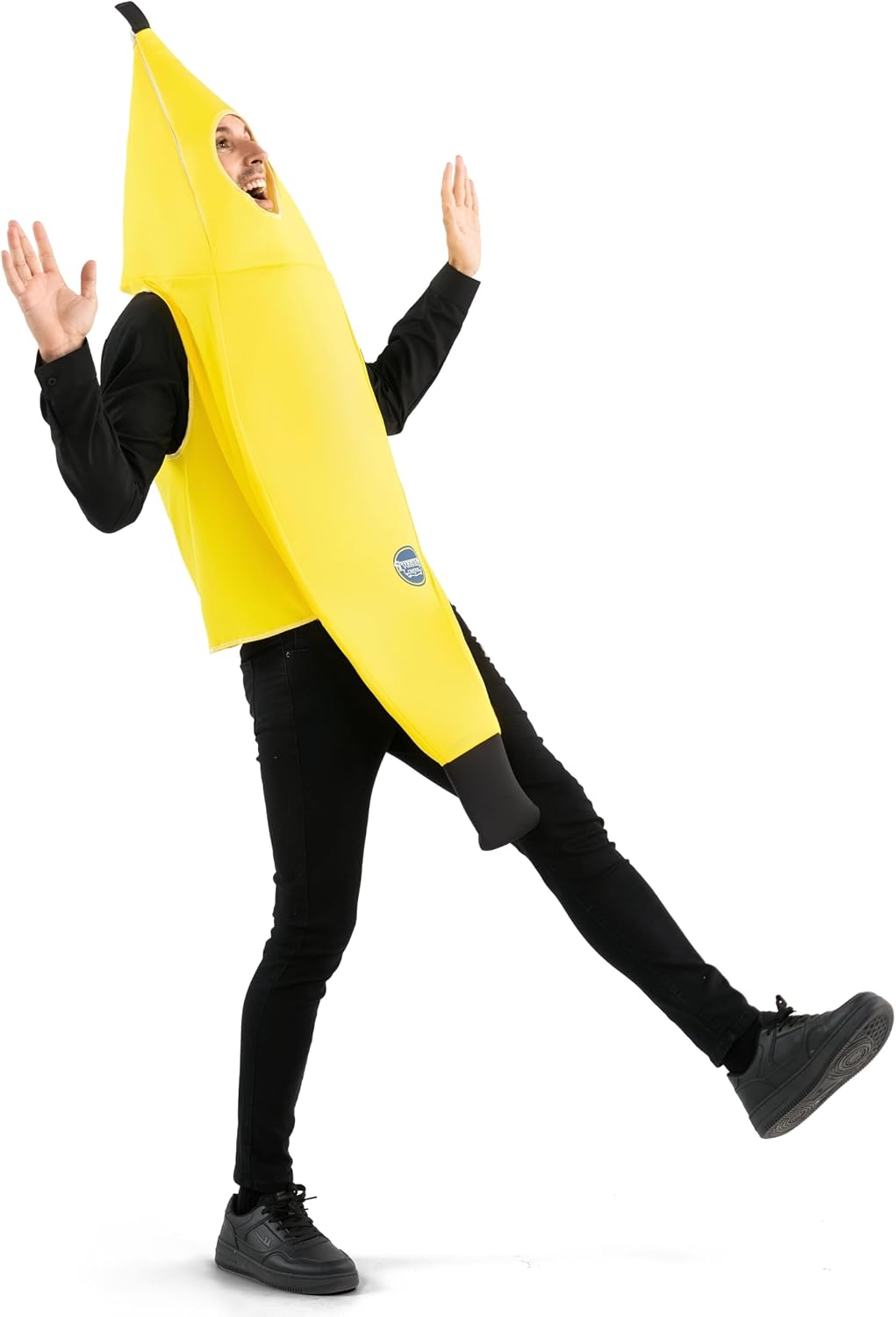 Spooktacular Creations Adult Banana Costume, Deluxe Set 3