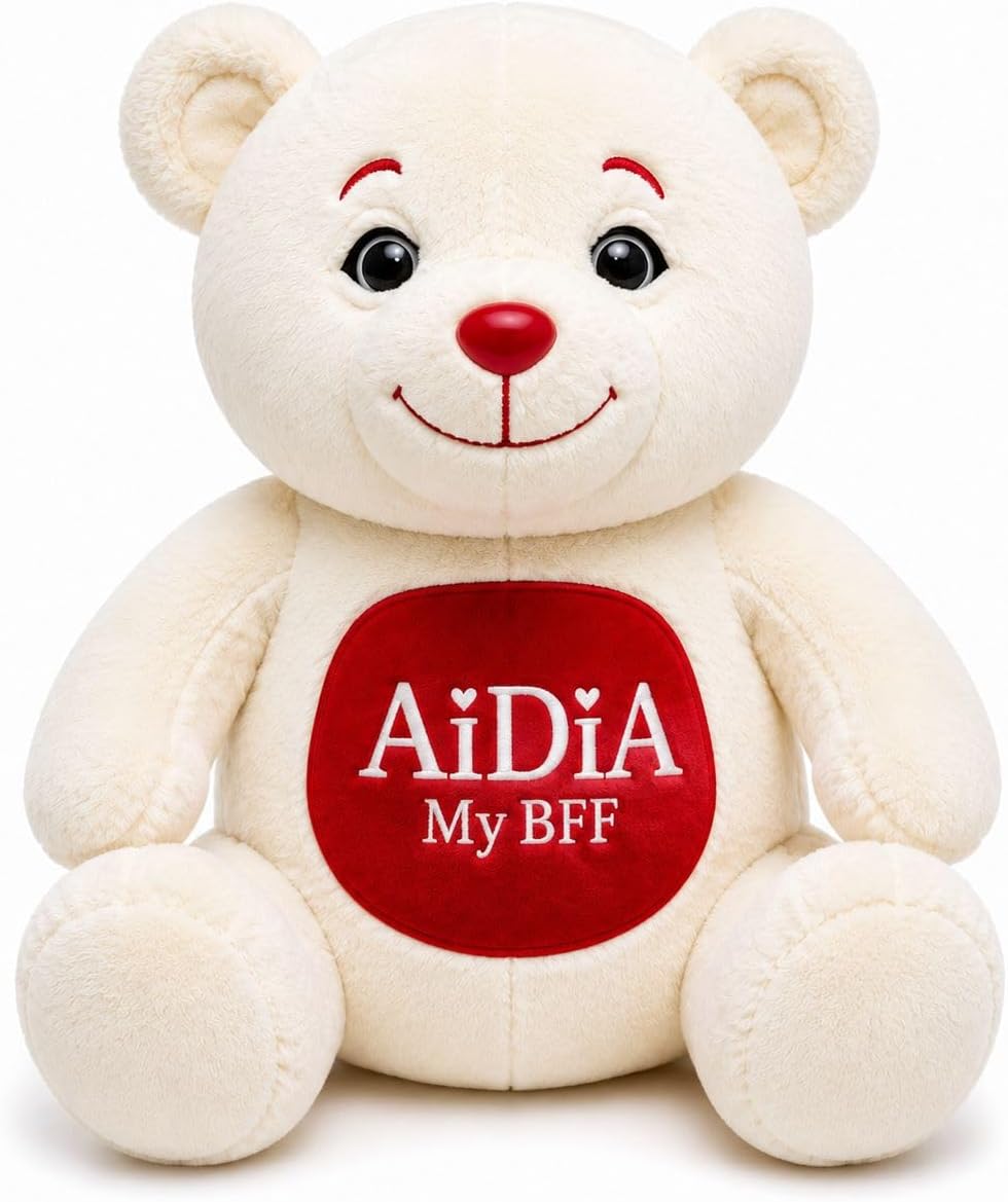 AiDiA Smart AI Companion Teddy Bear with Multilingual Voice Chat 1