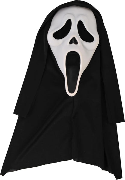 Fun World Adult Scream Mask, Classic Ghost Face Horror Costume Mask 2