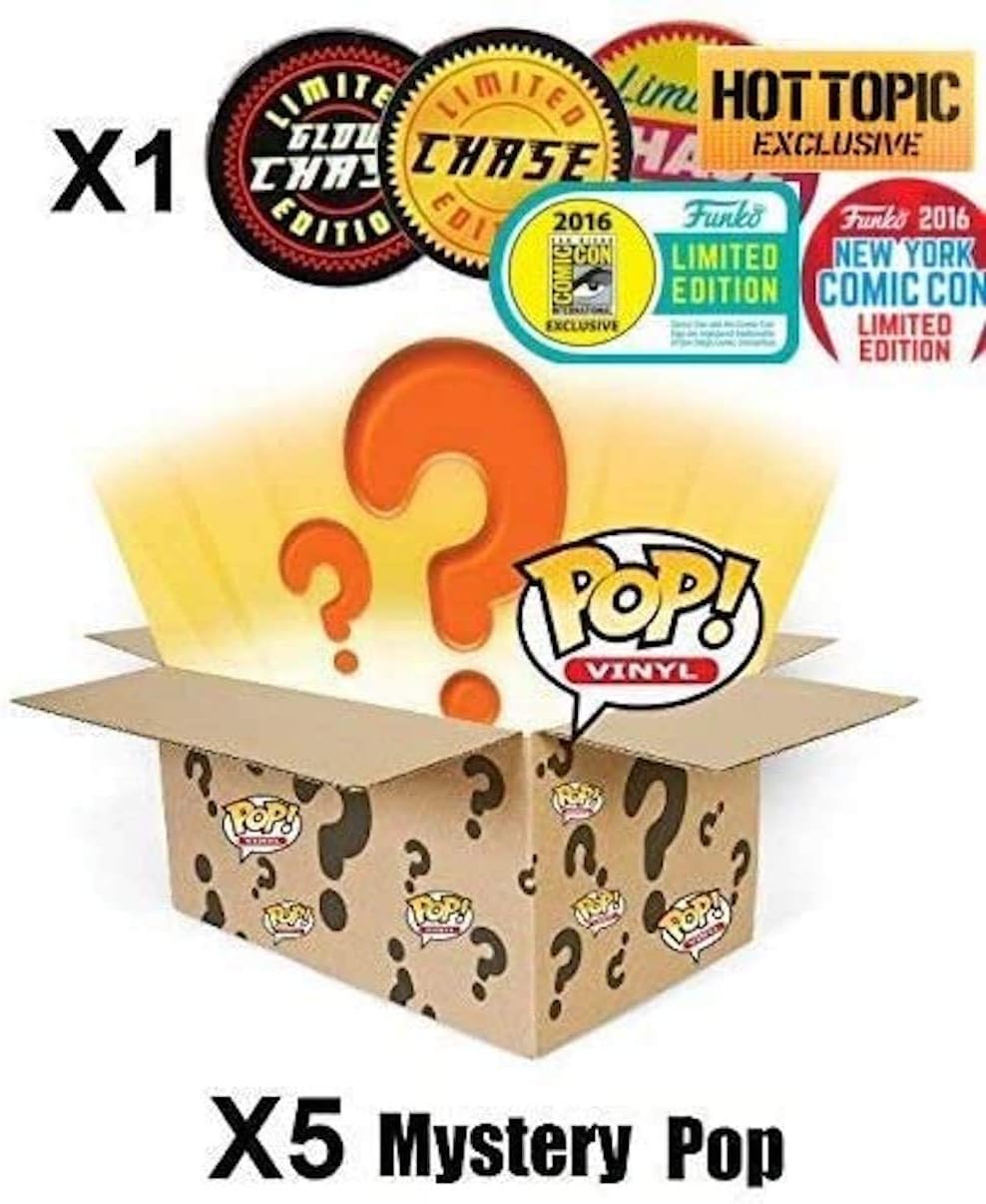 POP Funko Mystery 6-Pack with 1 Random Limited Edition Chase 3