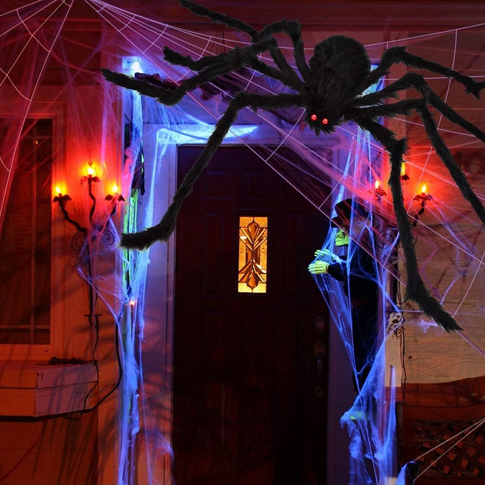 OCATO 200 in Triangle Spider Web with 59 in Giant Black Spider 6