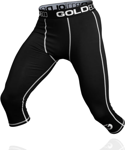 Gold BJJ Jiu-Jitsu Spats, Base Layer for Gi and No-Gi Grappling 8