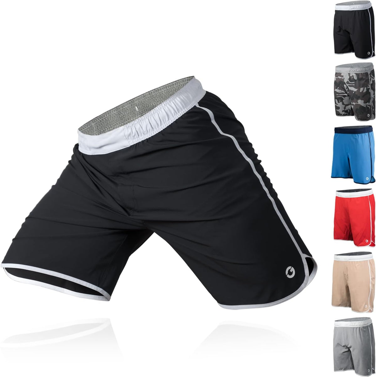 Gold BJJ Pacific Short, No-Gi Jiu-Jitsu Fight Shorts 1