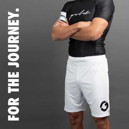 Gold BJJ Jiu-Jitsu Shorts, IBJJF Approved No-Gi Fight Shorts 8