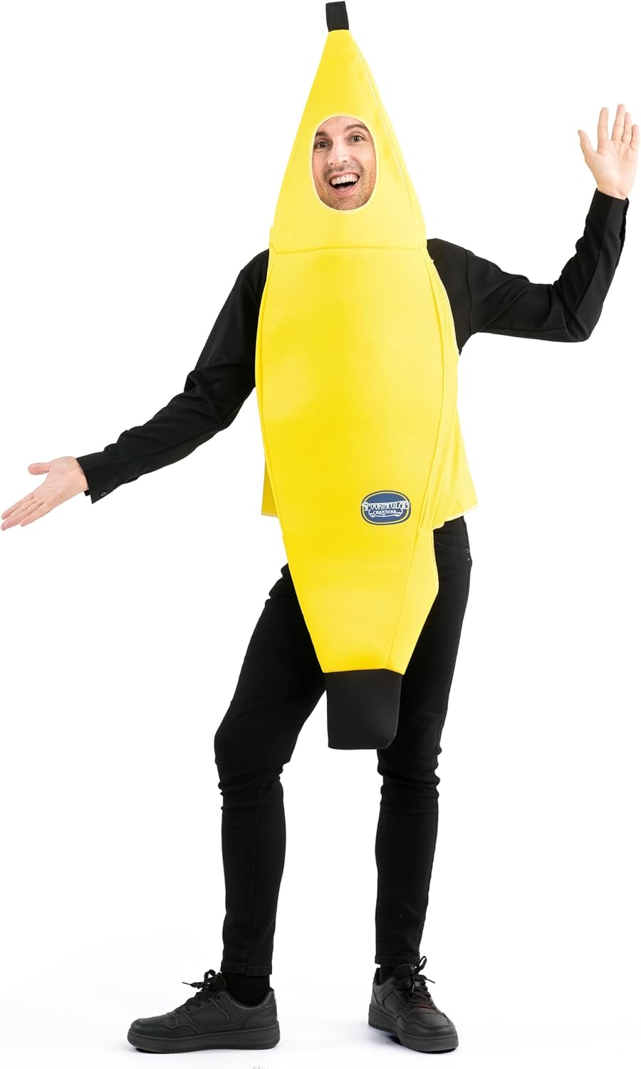 Spooktacular Creations Adult Banana Costume, Deluxe Set 7