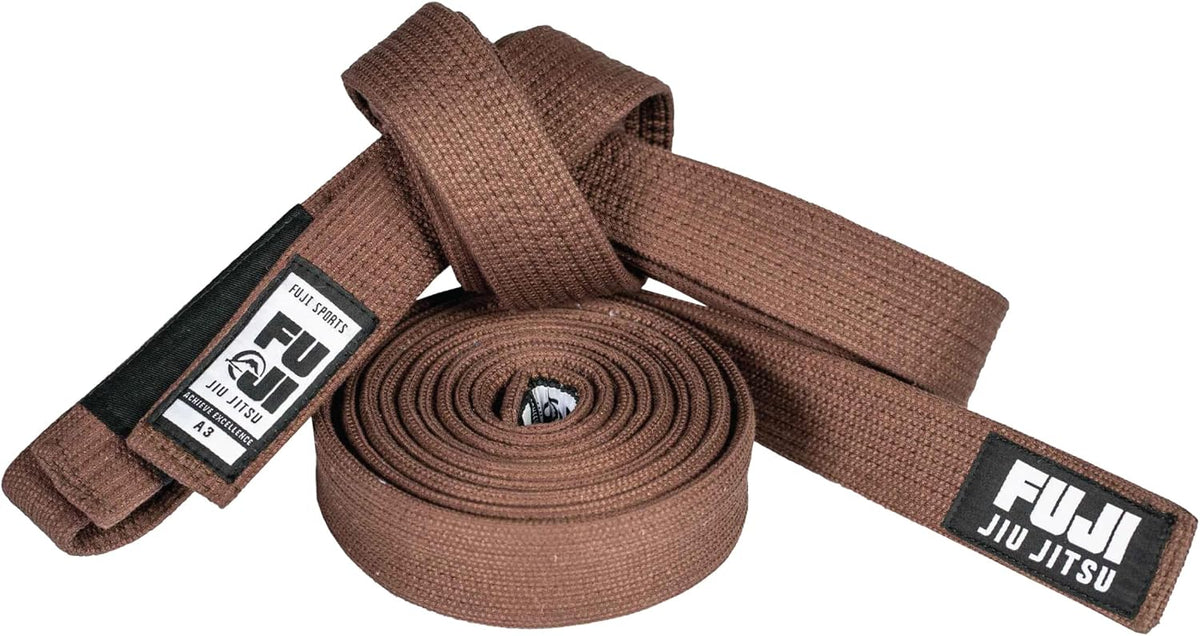 FUJI Premium Pearl Weave BJJ Belt, Durable Jiu Jitsu Belt 7