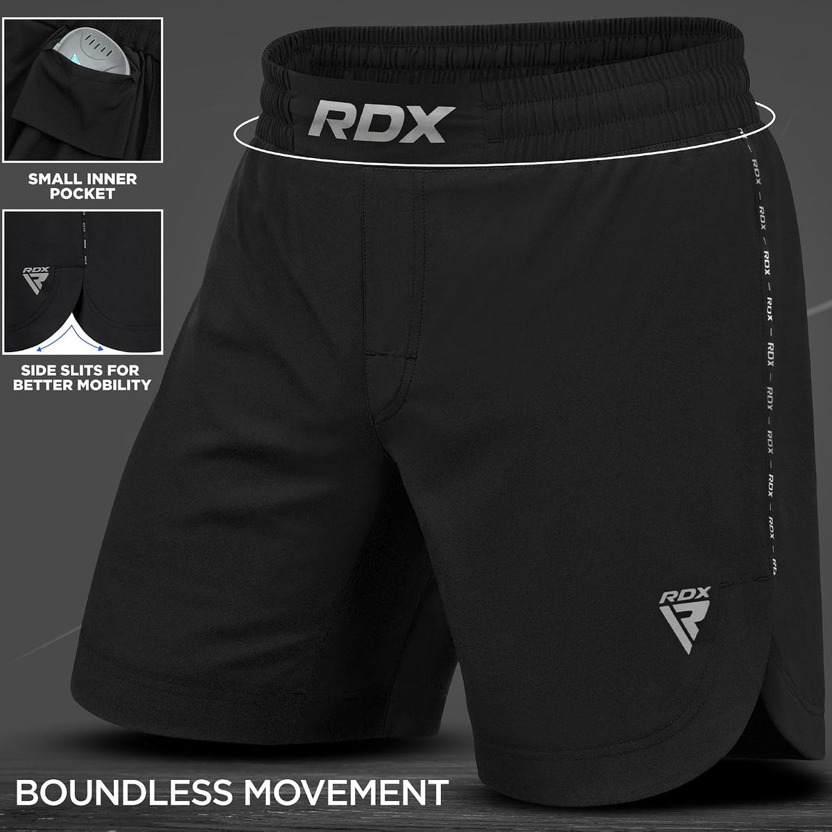 RDX MMA Fight Shorts for Training, Kickboxing and BJJ 3