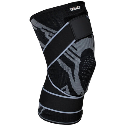 Tenace BJJ Knee Brace with Gel Pad and Side Stabilizers 1