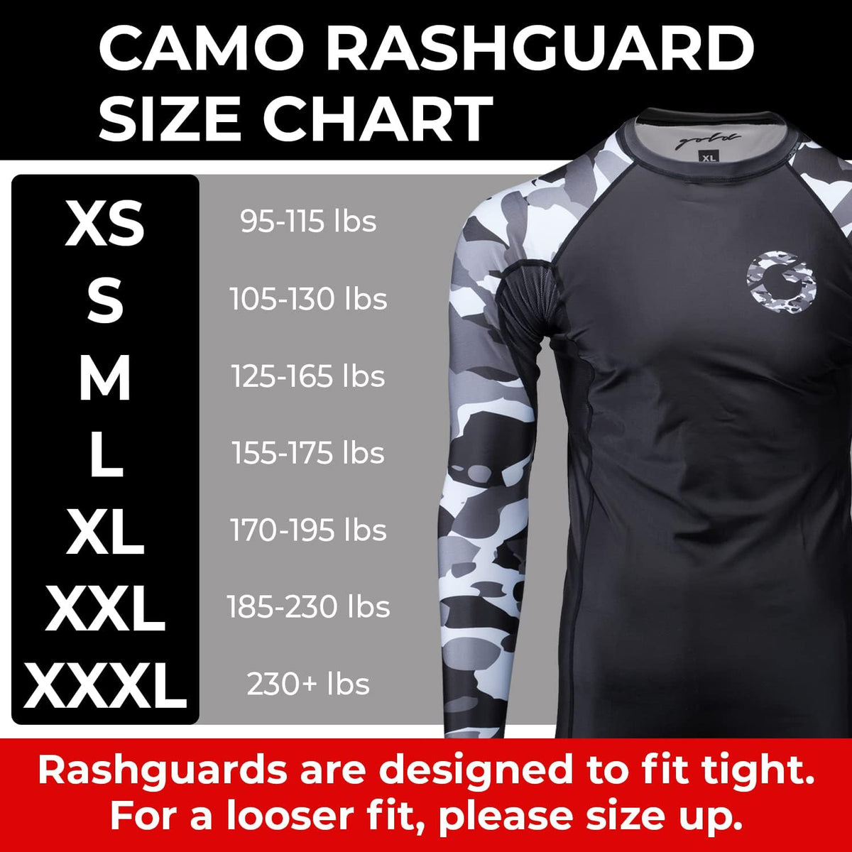 Gold BJJ Camo Rash Guard Compression Shirt for No-Gi, Gi and MMA 3