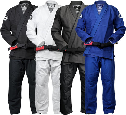 Gold BJJ Foundation Gi, Pearl Weave Jiu Jitsu Gi for Men and Women 8