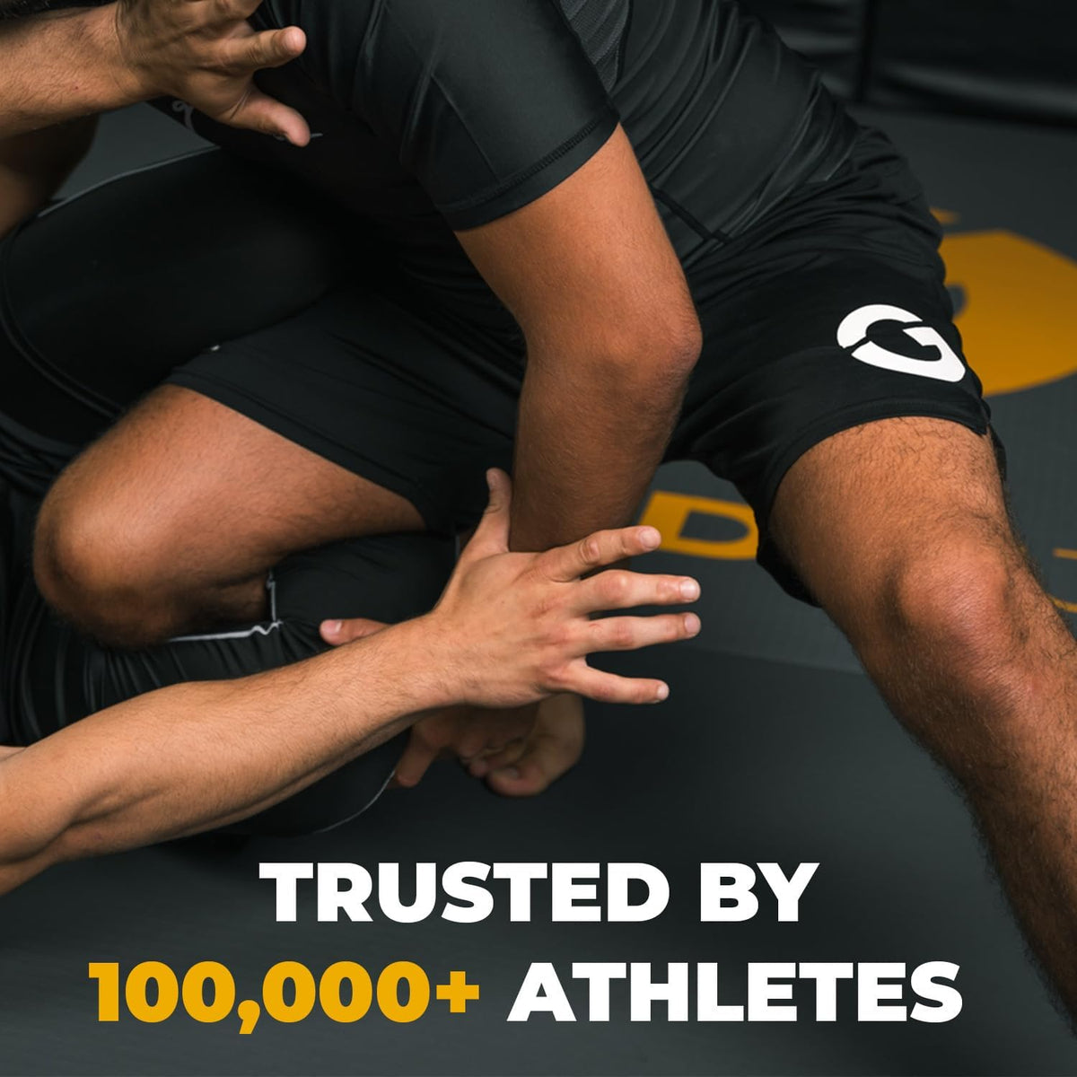 Gold BJJ Jiu-Jitsu Shorts, IBJJF Approved No-Gi Fight Shorts 6