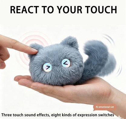 Liifun AI Companion Cat – 80-Language Talking Plush with LED Face 8