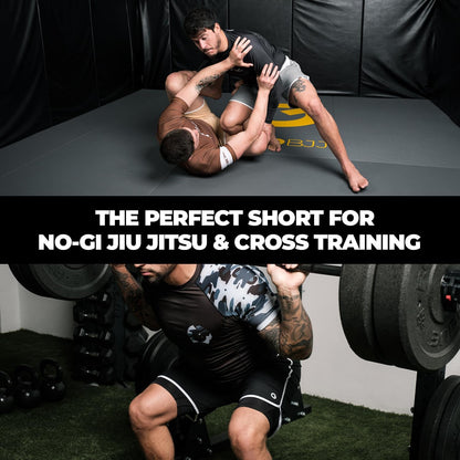 Gold BJJ Pacific Short, No-Gi Jiu-Jitsu Fight Shorts 6