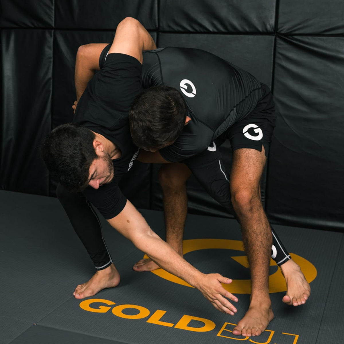 Gold BJJ Jiu-Jitsu Shorts, IBJJF Approved No-Gi Fight Shorts 3