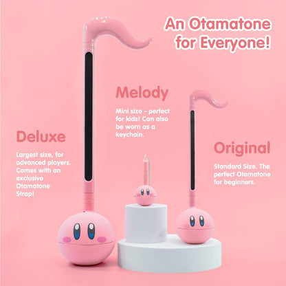Otamatone Melody Kirby Edition Mini Synthesizer Keychain 7