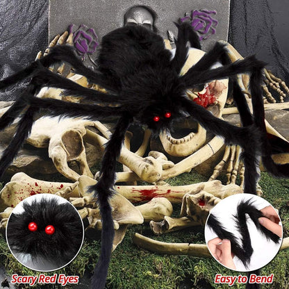 OCATO 200 in Triangle Spider Web with 59 in Giant Black Spider 2
