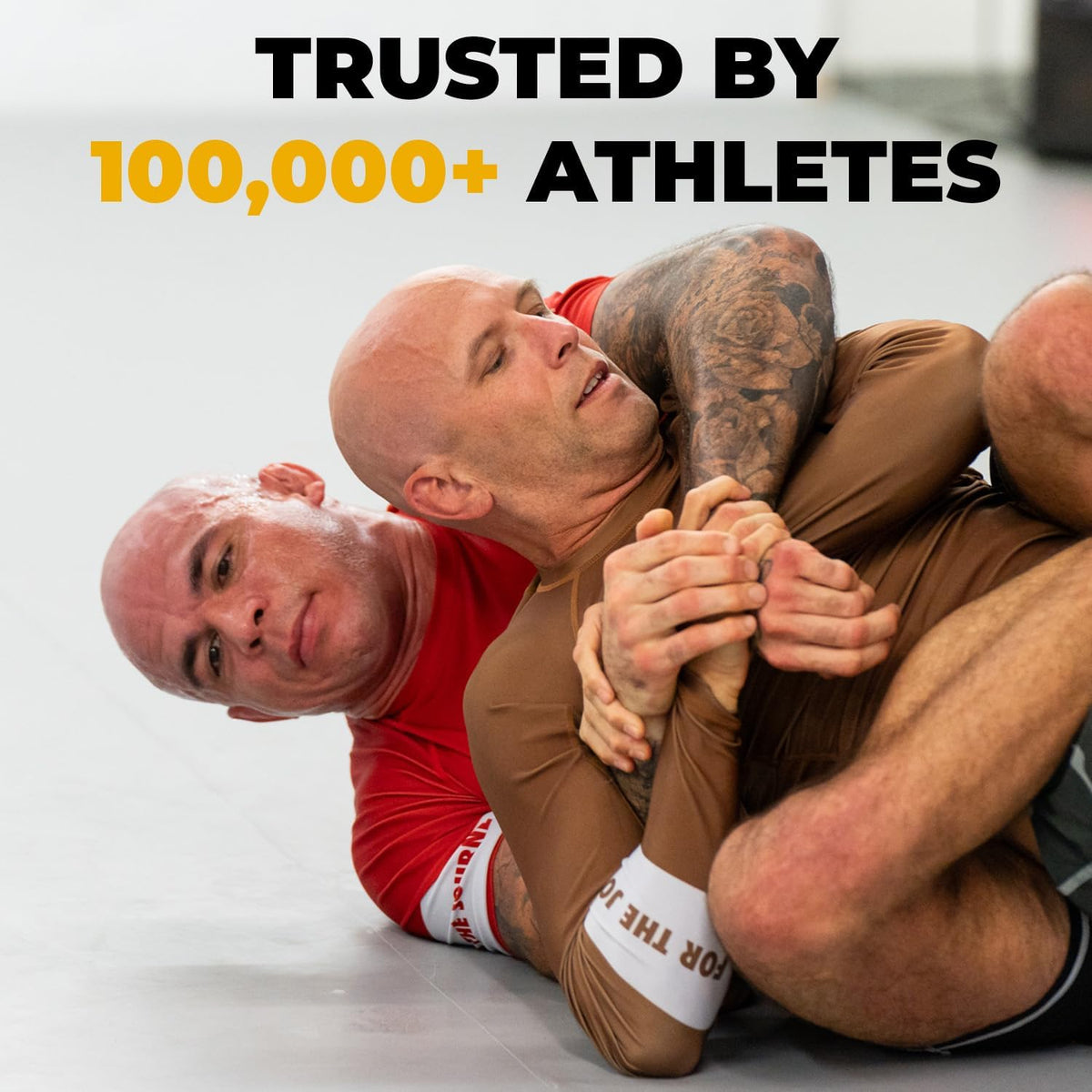Gold BJJ Foundation Rash Guard, Ranked No-Gi and Gi Jiu-Jitsu 6