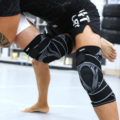 Tenace BJJ Knee Brace with Gel Pad and Side Stabilizers 7