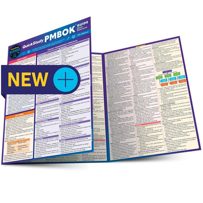 QuickStudy PMBOK Guide Quick Reference for 7th Edition (Laminated) 1