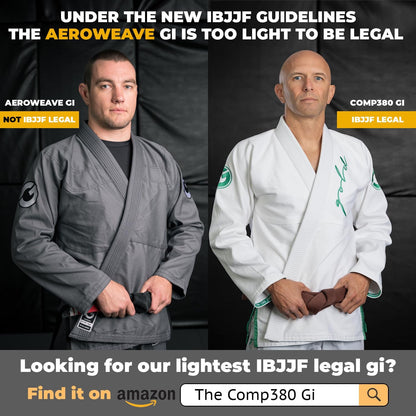 Gold BJJ Aeroweave Jiu Jitsu Gi, Ultra Lightweight BJJ Gi for Men 6