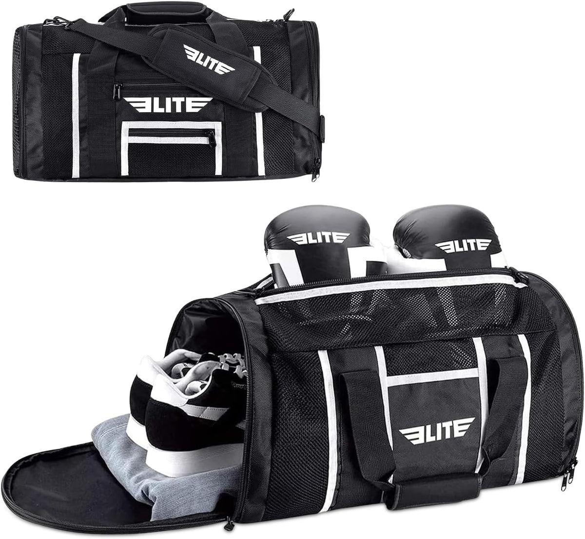 Elite Sports Cordura Gym Duffel Bag for MMA, BJJ and Boxing 1