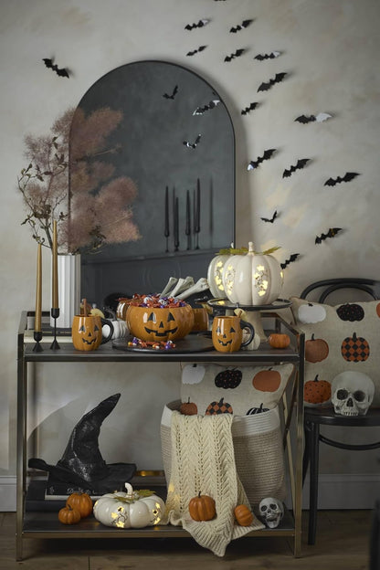 Lenox Vintage Figural Pumpkin Halloween Candy Bowl, Porcelain 3