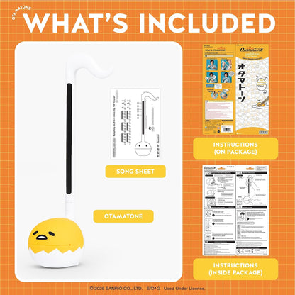 Otamatone Sanrio Gudetama Special Edition Electronic Synthesizer 5